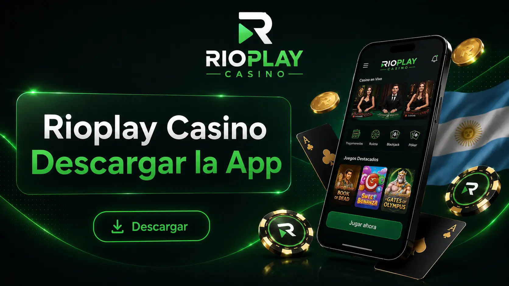 Rioplay Casino Descargar la App para Android e iOS