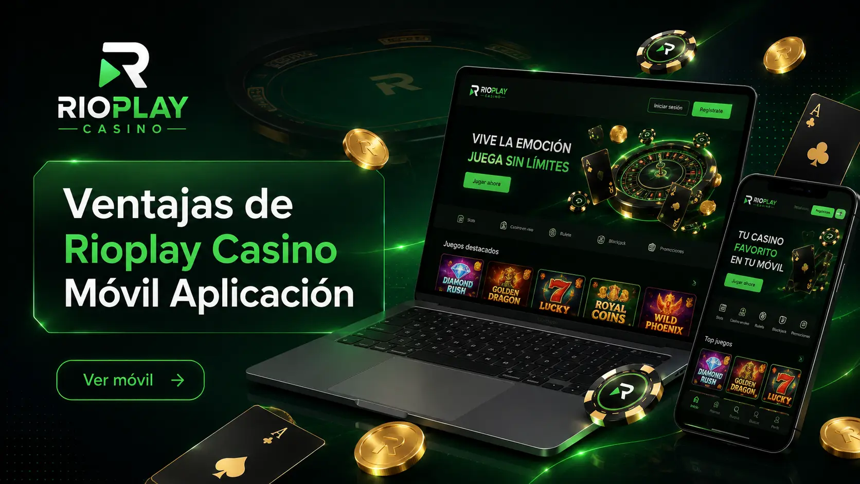 Ventajas de Rioplay Casino Móvil Aplicación